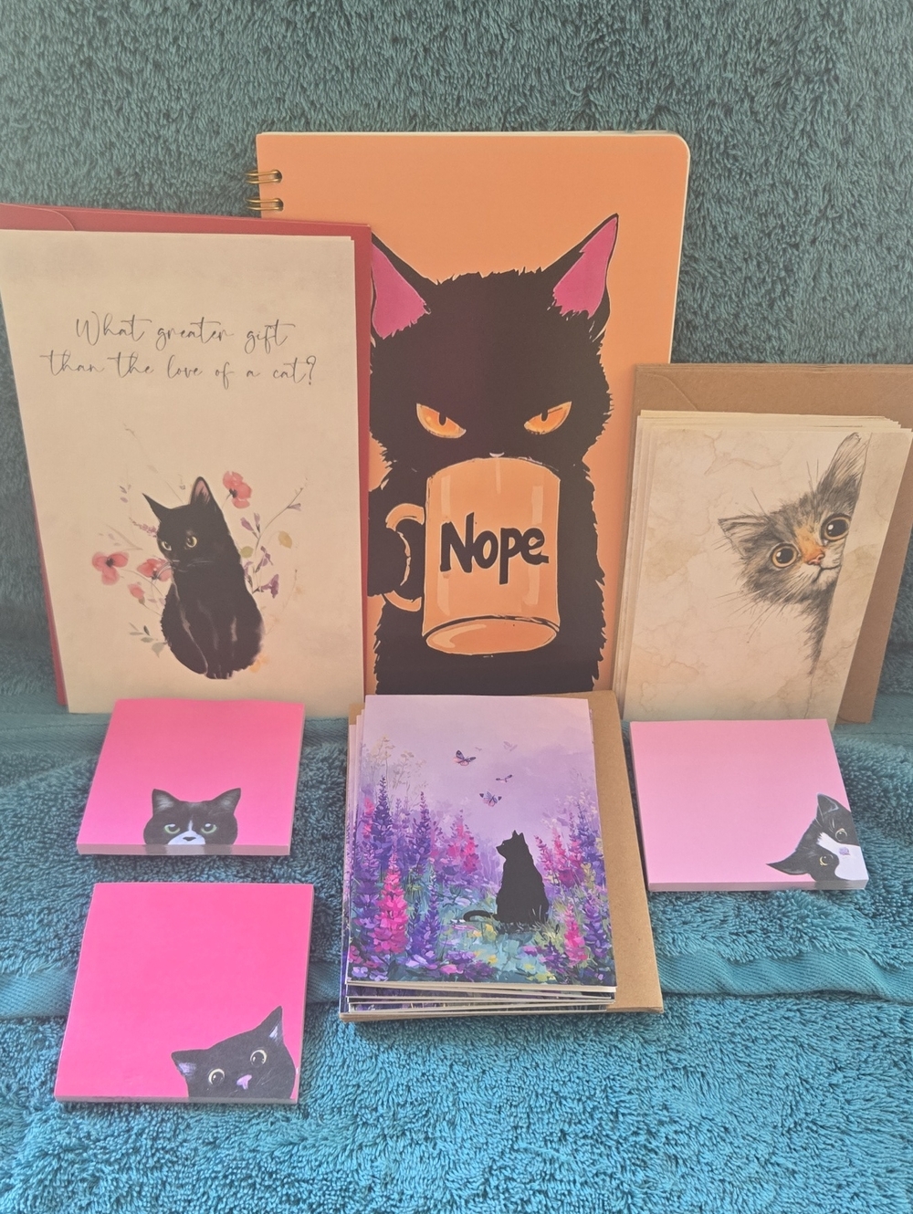 Cat Lovers Stationary Bundle